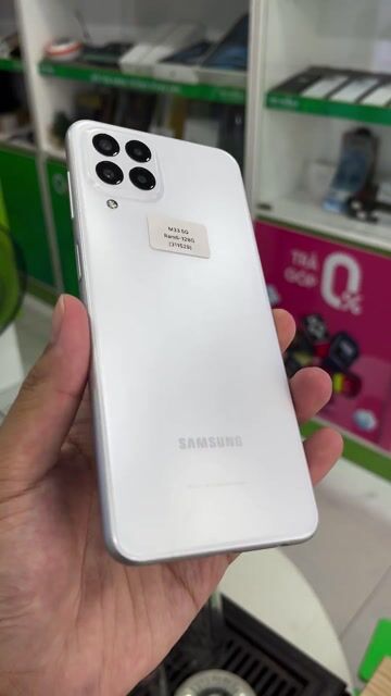 Samsung Galaxy M33 5G 128GB Trắng. Mua bán Điện thoại tại Quận Ngô Quyền Hải Phòng được đăng bởi lê thanh thuỷ hình 1