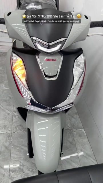 ⭐️Honda SH160 2025 ABS Thể Thao Xám. Mua bán Xe máy tại Thành phố Vĩnh Long Vĩnh Long được đăng bởi Gia Kiệt  hình 1