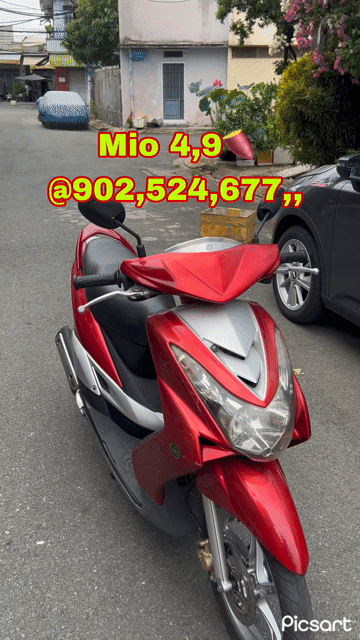 Yamaha Mio Ultimo Đỏ Biển Số TP. Mua bán Xe máy tại Quận Tân Phú Tp Hồ Chí Minh được đăng bởi Chị Thảo hình 1