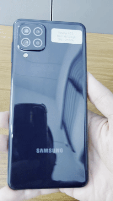 Samsung Galaxy A22 4G 128GB Đen. Mua bán Điện thoại tại Quận 4 Tp Hồ Chí Minh được đăng bởi Tuấn hình 1