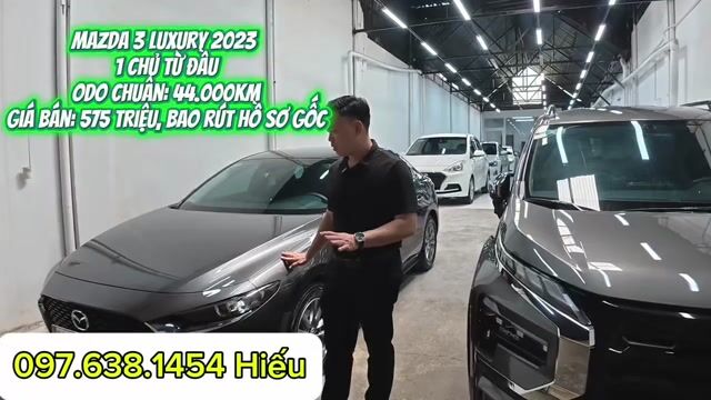 Mazda 3 2023 Luxury Xám 44.000 km. Mua bán Ô tô tại Thành phố Biên Hòa Đồng Nai được đăng bởi Hm Used Car Biên Hòa hình 1