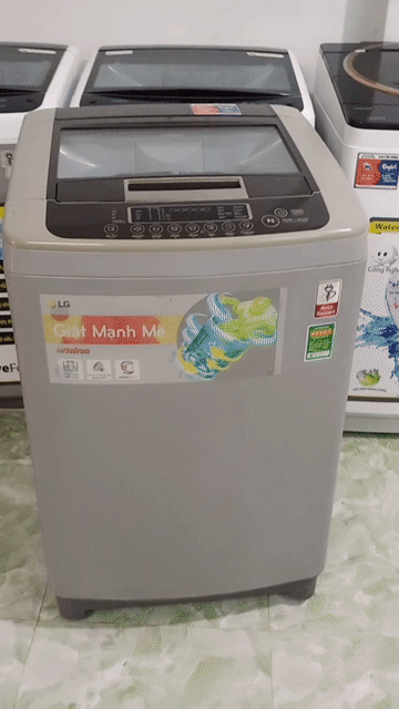 Máy giặt LG cửa trên 10kg zin đẹp bao ship TPHCM. Mua bán Máy giặt tại Huyện Bình Chánh Tp Hồ Chí Minh được đăng bởi điện lạnh LÊ DƯƠNG 87 hình 1