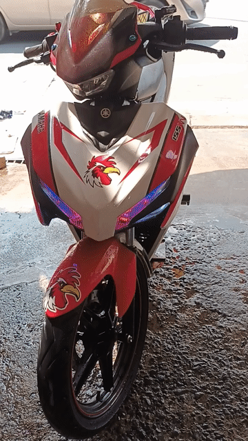 Yamaha Exciter 155 Trắng đỏ 9077 km. Mua bán Xe máy tại Thành phố Biên Hòa Đồng Nai được đăng bởi Thịnh phát  hình 1
