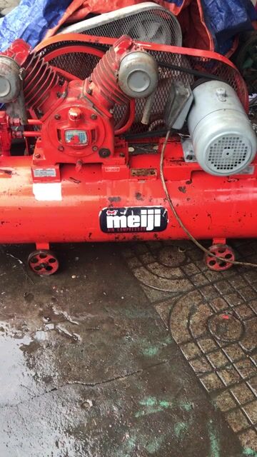 Máy nén khí Meiji 5hp 120 lít. Mua bán Đồ chuyên dụng, Giống nuôi trồng tại Thành phố Quảng Ngãi Quảng Ngãi được đăng bởi Mỹ Trinh hình 1