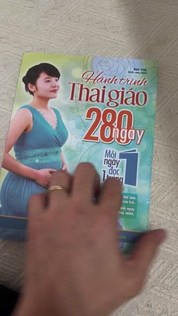 Sách Hành trình Thai giáo 280 ngày. Mua bán Sách tại Huyện Hóc Môn Tp Hồ Chí Minh được đăng bởi Kim Chi Mạch hình 1