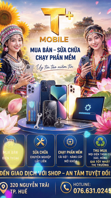 Apple iPhone 7 Đen Lỗi audio. Mua bán Điện thoại tại Thành phố Huế Thừa Thiên Huế được đăng bởi T PLUS MOBILE MUA BÁN ĐIỆN THOẠI hình 1