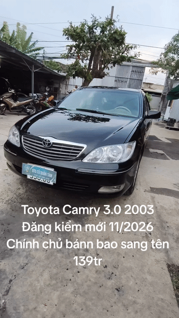 Toyota Camry 2003 3.0 Đăng Kiểm Mới 11/2026. Mua bán Ô tô tại Quận 8 Tp Hồ Chí Minh được đăng bởi A Cường hình 1
