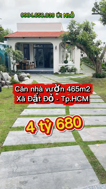 Mua bán Nhà ở Huyện Đất Đỏ Bà Rịa - Vũng Tàu diện tích 465 m² giá 4,68 tỷ