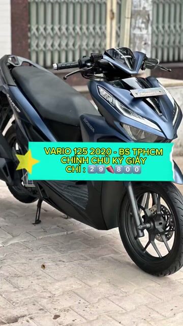 [GÓP DC GIỮ CAVET] Vario 125 2020 - BS TPHCM. Mua bán Xe máy tại Quận 12 Tp Hồ Chí Minh được đăng bởi Bùi văn hiếu hình 1