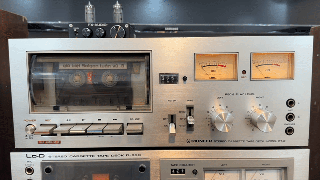 Đầu cassette Pioneer CT-2 Bạc Thu/phát tốt. Mua bán Tivi, Âm thanh tại Quận Tân Phú Tp Hồ Chí Minh được đăng bởi J.Vu hình 1