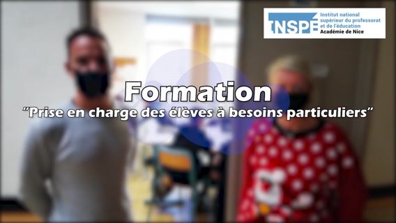 Présentation de l'option "Prise en charge des élèves à besoins particuliers"