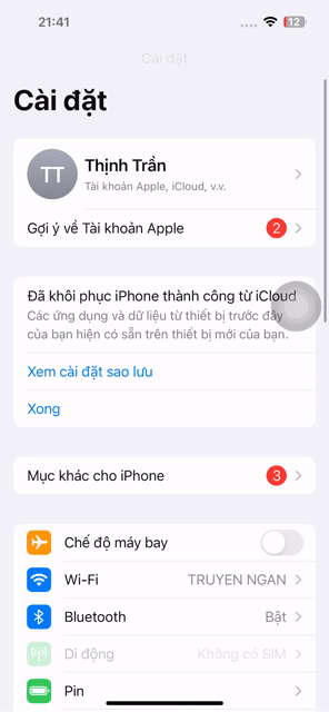iPhone 14 128GB Đã sửa màn. Mua bán Điện thoại tại Huyện Hòa Vang Đà Nẵng được đăng bởi Sói Con Tv hình 1