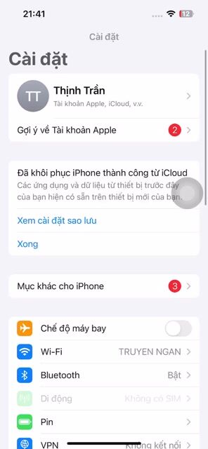 iPhone 14 128GB Đã sửa màn. Mua bán Điện thoại tại Huyện Hòa Vang Đà Nẵng được đăng bởi Sói Con Tv hình 1