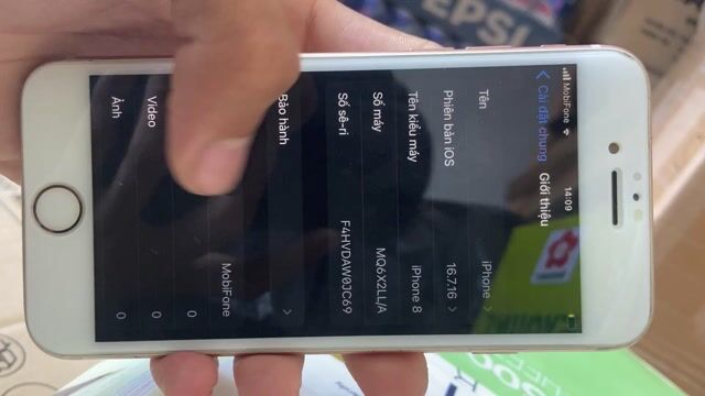 Apple iPhone 8 trắng. Mua bán Điện thoại tại Thành phố Qui Nhơn Bình Định được đăng bởi Trần Lê Tuấn Anh hình 1