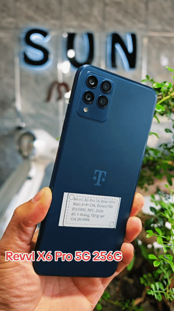 REVVL 6x Pro 5G R8+256 Dimen700 NFC 1sim Pin5000. Mua bán Điện thoại tại Huyện Trảng Bàng Tây Ninh được đăng bởi Sun Mobile Shop Điện Thoại Trảng Bàng Tây Ninh 01 hình 1