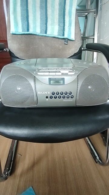Đầu đĩa CD/Cassette Sony Xám. Mua bán Tivi, Âm thanh tại Quận Gò Vấp Tp Hồ Chí Minh được đăng bởi gia bảo hình 1