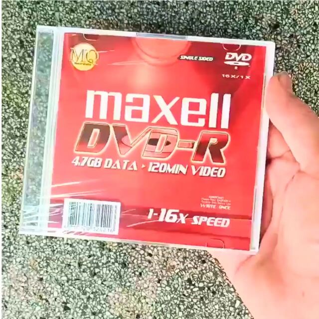 Đĩa trắng DVD-R Maxell. Mua bán Phụ kiện (Màn hình, Chuột...) tại Quận 7 Tp Hồ Chí Minh được đăng bởi 2ndcomputer hình 1