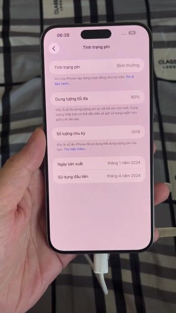 cần pass 15promax 256gb Vn/a zin đét đẹp keng p80. Mua bán Điện thoại tại Quận Hoàng Mai Hà Nội được đăng bởi Trần Ngọc Sơn hình 1