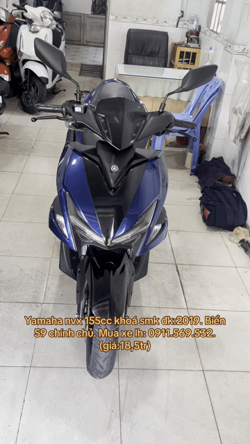 Yamaha NVX 155 khoá smk đk: 2019 bs:59 chính chủ. Mua bán Xe máy tại Thành phố Biên Hòa Đồng Nai được đăng bởi cửa hàng xe máy Anh Tuấn hình 1