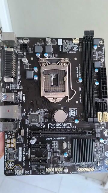 Main Gigabyte H81 zin đẹp giá rẻ. Mua bán Linh kiện (RAM, Card...) tại Quận Ninh Kiều Cần Thơ được đăng bởi Laptop Linh Kiện PC Nhật Mỹ CT hình 1