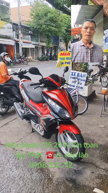 Honda Air Blade 2023 Đỏ đen 24.577 km. Mua bán Xe máy tại Quận 11 Tp Hồ Chí Minh được đăng bởi CỬA HÀNG XE MÁY LONG HỔ hình 1