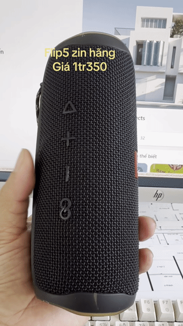 Loa Bluetooth JBL Flip 5 Đen Đã sử dụng. Mua bán Tivi, Âm thanh tại Quận Ngũ Hành Sơn Đà Nẵng được đăng bởi Japan DM Shop hình 1