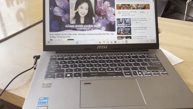 MSI Modern 14 i5 16GB/512GB Xám. Mua bán Laptop tại Thành phố Thủ Đức Tp Hồ Chí Minh được đăng bởi Cầm đồ gia minh lãi suất 2 phần trăm hình 1