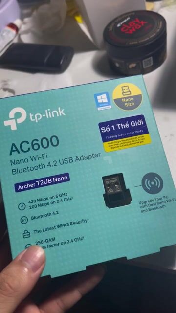 Bộ chuyển đổi USB TP-Link Archer T2UB Nano. Mua bán Phụ kiện (Màn hình, Chuột...) tại Thành phố Đông Hà Quảng Trị được đăng bởi MIX Anime hình 1