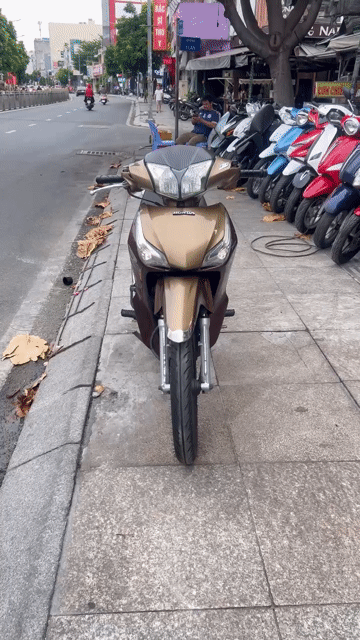 Honda Future mập FI 2014 Nâu. Mua bán Xe máy tại Quận Tân Phú Tp Hồ Chí Minh được đăng bởi Tuanduy hình 1