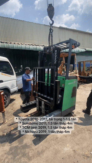 Xe nâng điện đứng từ 2009-2019 tháp 4m. Mua bán Phương tiện khác tại Quận 12 Tp Hồ Chí Minh được đăng bởi Phúc Xe Nâng Nhật Bãi hình 1