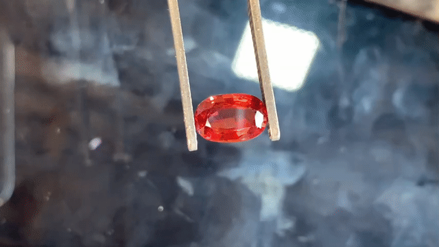 (Hiếm) Spinel Cam Lửa 10 x 6,6 mm đá quý. Mua bán Đồ sưu tầm, đồ cổ tại Quận Bình Thạnh Tp Hồ Chí Minh được đăng bởi Rio Natural Gemstone Jewelry hình 1