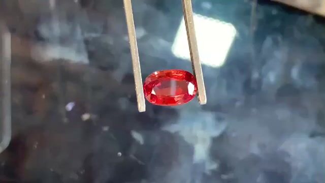 (Hiếm) Spinel Cam Lửa 10 x 6,6 mm đá quý. Mua bán Đồ sưu tầm, đồ cổ tại Quận Bình Thạnh Tp Hồ Chí Minh được đăng bởi Rio Natural Gemstone Jewelry hình 1
