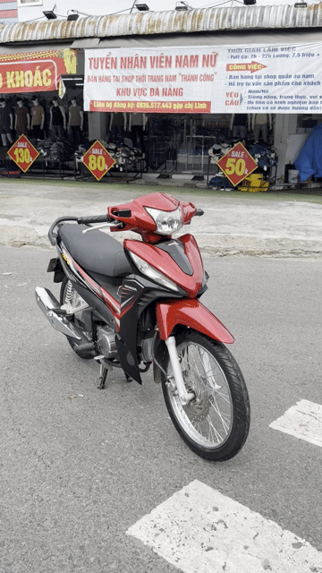 Honda Wave RSX Fi 2018 Đỏ đen. Mua bán Xe máy tại Quận Liên Chiểu Đà Nẵng được đăng bởi Xe máy cũ đức nguyễn hình 1