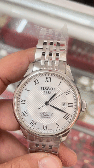 Tissot Le Locle Automatic Thép Không Gỉ Bạc. Mua bán Đồng hồ tại Thành phố Phan Rang-Tháp Chàm Ninh Thuận được đăng bởi Joe Đặng DH cơ cũ hình 1