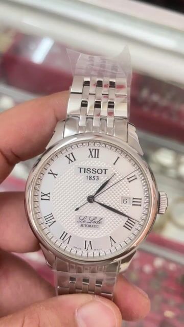 Tissot Le Locle Automatic Thép Không Gỉ Bạc. Mua bán Đồng hồ tại Thành phố Phan Rang-Tháp Chàm Ninh Thuận được đăng bởi Joe Đặng DH cơ cũ hình 1