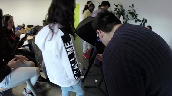 Making of Portraits de jeunes cuisiniers