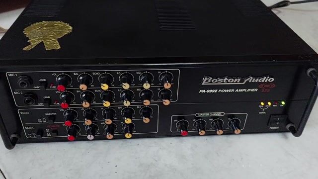 Amply karaoke Boston Audio PA 999II Đen Zin . Mua bán Tivi, Âm thanh tại undefined undefined được đăng bởi Le va loa amply bãi hình 1