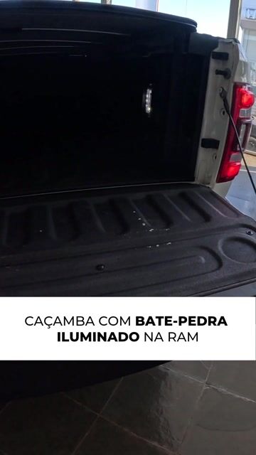 CAÇAMBA COM BATE-PEDRA ILUMINADO NA RAM #fyp #fy