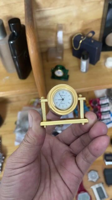 Đồng hồ để bàn Rhythm Vàng. Mua bán Nội thất, đồ gia dụng khác tại Quận 12 Tp Hồ Chí Minh được đăng bởi Đồng Hồ Nam Nữ giá bình dân hình 1