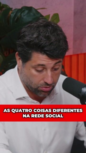 As quatro coisas diferentes na rede social