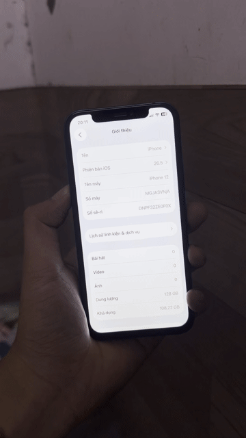 iPhone 12 128GB Đen. Mua bán Điện thoại tại Quận 10 Tp Hồ Chí Minh được đăng bởi lam hình 1