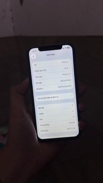 iPhone 12 128GB Đen. Mua bán Điện thoại tại Quận 10 Tp Hồ Chí Minh được đăng bởi lam hình 1