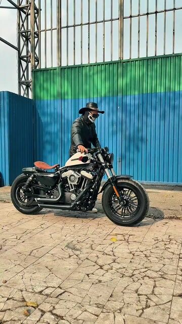 Harley-Davidson 48 2020 Trắng Đen 5000 km. Mua bán Xe máy tại Quận Bắc Từ Liêm Hà Nội được đăng bởi Phanmotorcycle hình 1