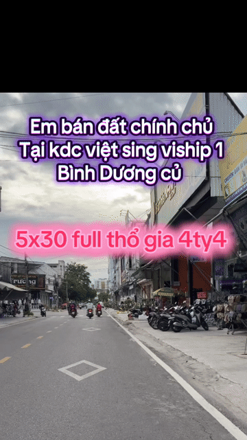 Mua bán Đất Thành phố Thuận An Bình Dương diện tích 150 m² giá 4,4 tỷ