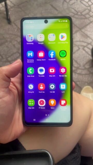 Samsung Galaxy A52 4G Xanh Đã sử dụng. Mua bán Điện thoại tại Thành phố Châu Đốc An Giang được đăng bởi Quỳnh Như Lê hình 1