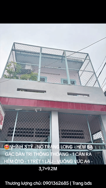Mua bán Nhà ở Quận Bình Thạnh Tp Hồ Chí Minh diện tích 30 m² giá 3,2 tỷ