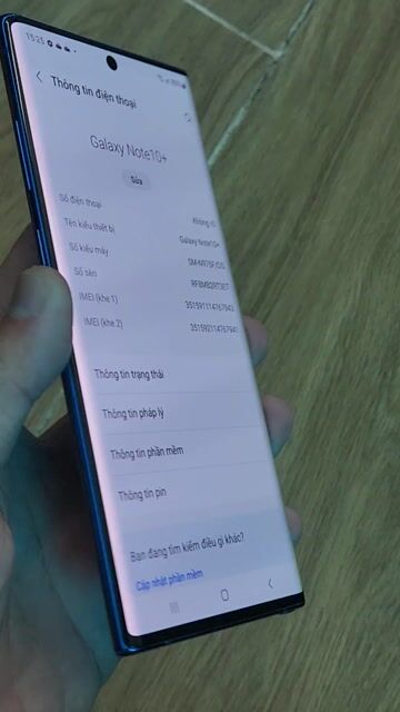 Samsung Galaxy Note 10+ Xanh. Mua bán Điện thoại tại Huyện Bình Chánh Tp Hồ Chí Minh được đăng bởi Thảo Samsung hình 1