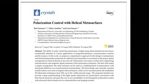 Polarization Control with Helical Metasurfaces