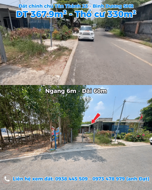 Mua bán Đất Huyện Bắc Tân Uyên Bình Dương diện tích 367.8999 m² giá 4,716 tỷ