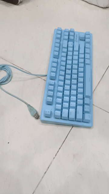 Bàn phím cơ ZUOULANG Xanh dương Đèn LED. Mua bán Phụ kiện (Màn hình, Chuột...) tại Quận Cẩm Lệ Đà Nẵng được đăng bởi Anh Khoa hình 1